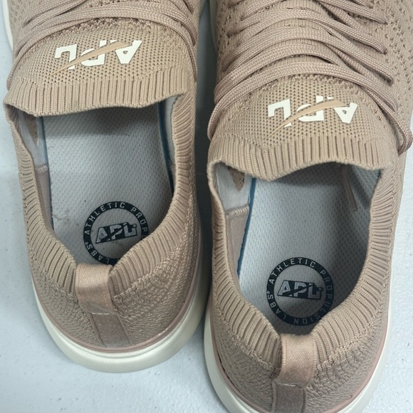 APL TechLoom Wave Knit Sneakers Women’s 11 Pink Taupe Running Walking Shoes - Picture 7 of 8